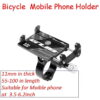 360° Bicycle phone holder