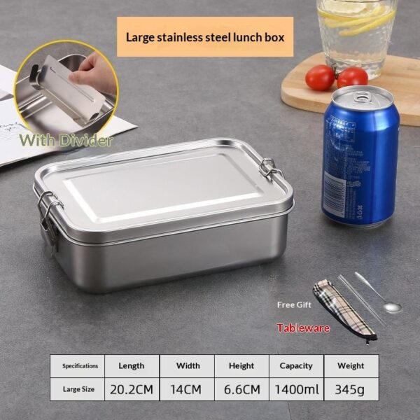 Stainless Steel Food-grade Lunch Boxes