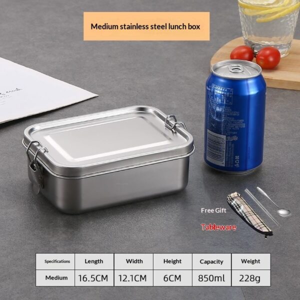 Stainless Steel Food-grade Lunch Boxes