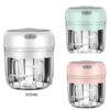 2-in-1 Portable Electric Chopper (300ML + FREE 100ML Bowl) - Fast US Shipping