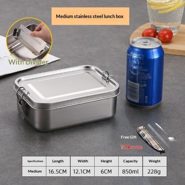 Stainless Steel Food-grade Lunch Boxes